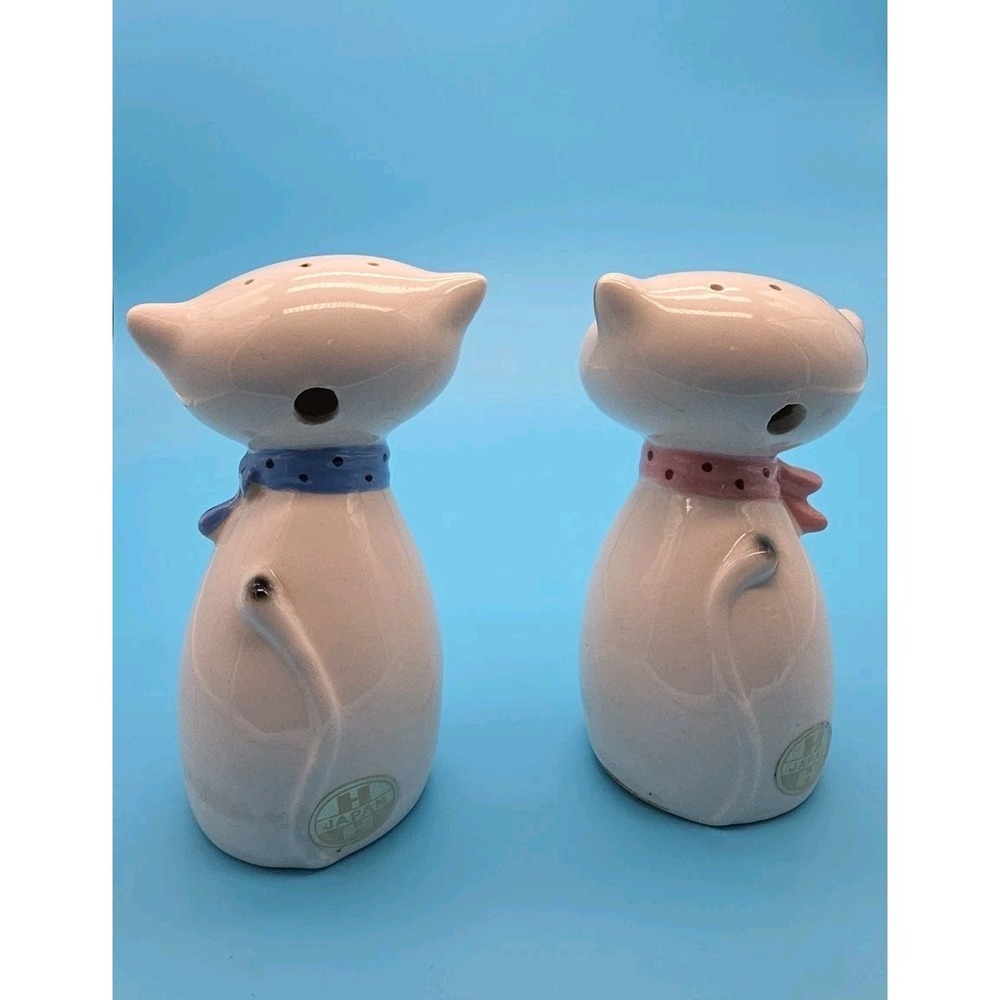 Holt Howard Vintage 1958 Cozy Kitten Salt and Pepper Shakers Japan MCM Cats - Picture 3 of 7